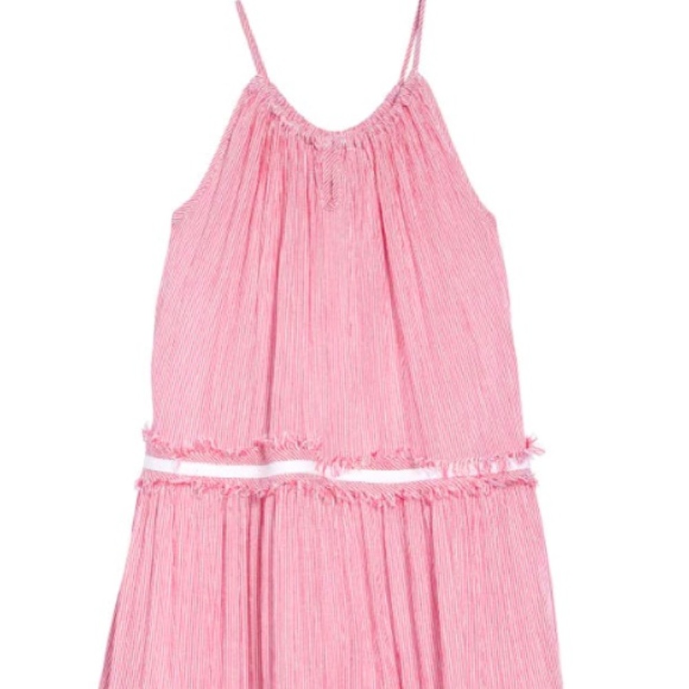 Girls striped tiered sundress